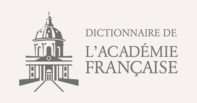 Logo Dictionnaire de l'Académie française