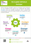Logo Participer à une activité Via, ma cl@sse virtuelle