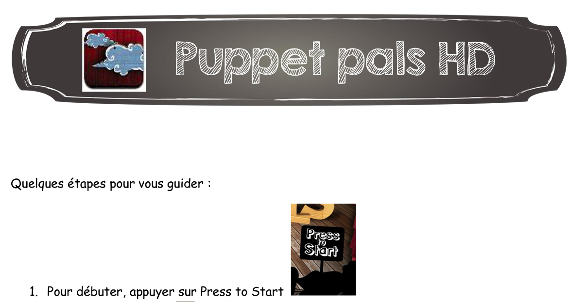 Logo Tutoriel Puppet pals